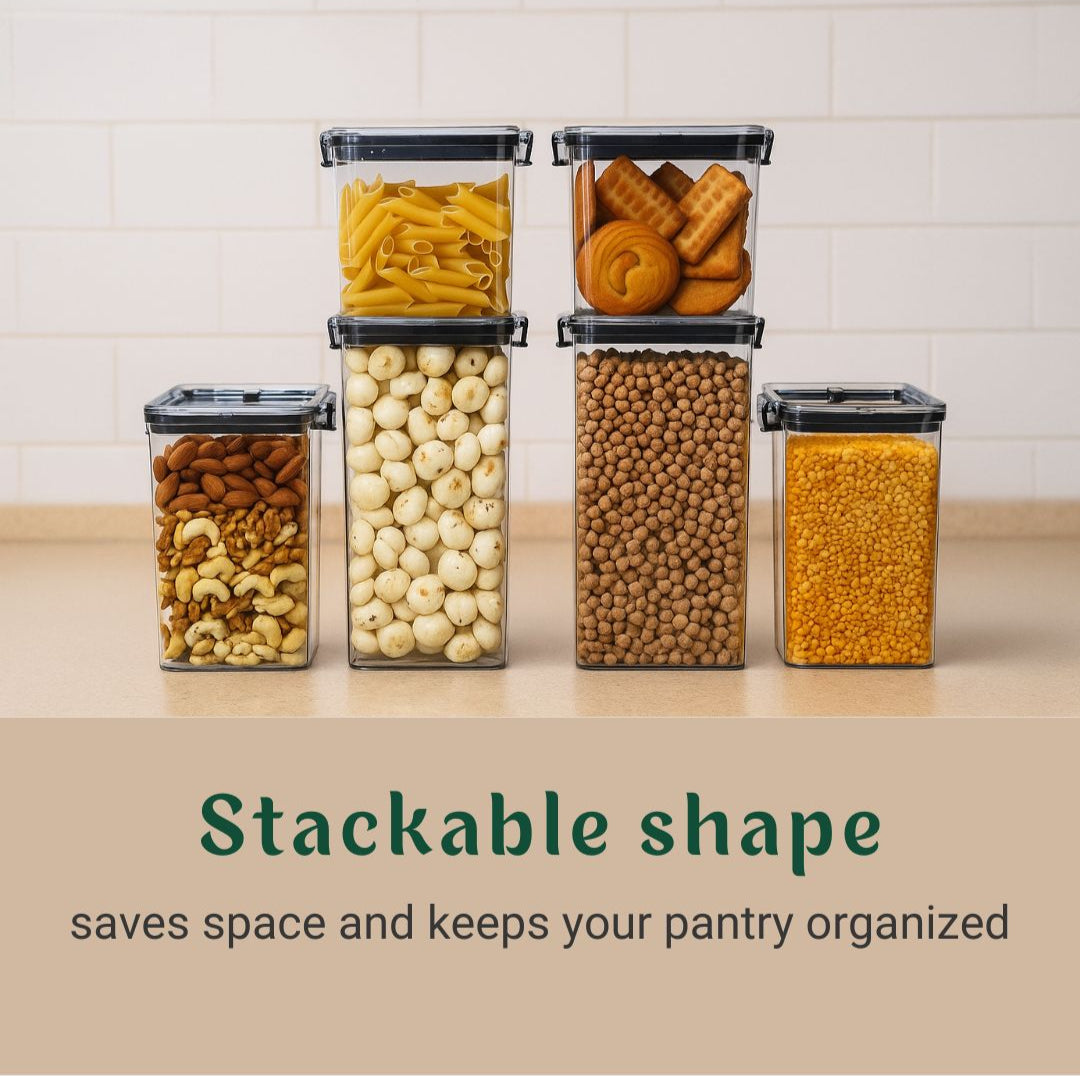 Lock Airtight Kitchen Storage Container Combo Set