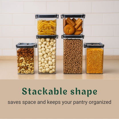 Lock Airtight Kitchen Storage Container Combo Set